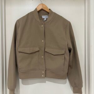 Steve Madden Tan Bomber Jacket
